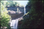Flowing water can represent the flow of wealth in Feng Shui.